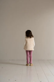 Frill Leggings in Misty Orchid
