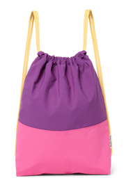 Patchwork Gym Bag - Pink