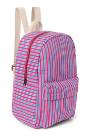 Poplin Striped Midi Backpack