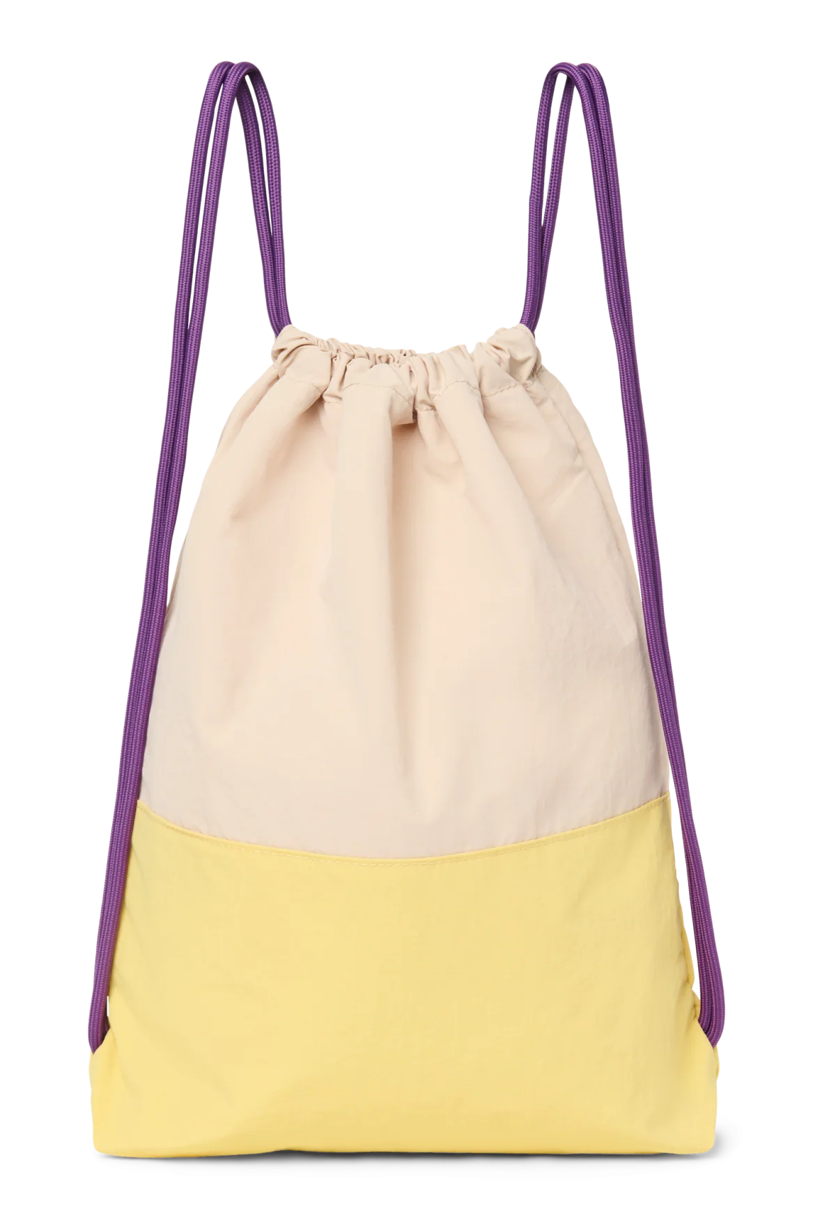 Patchwork Gym Bag -Yellow
