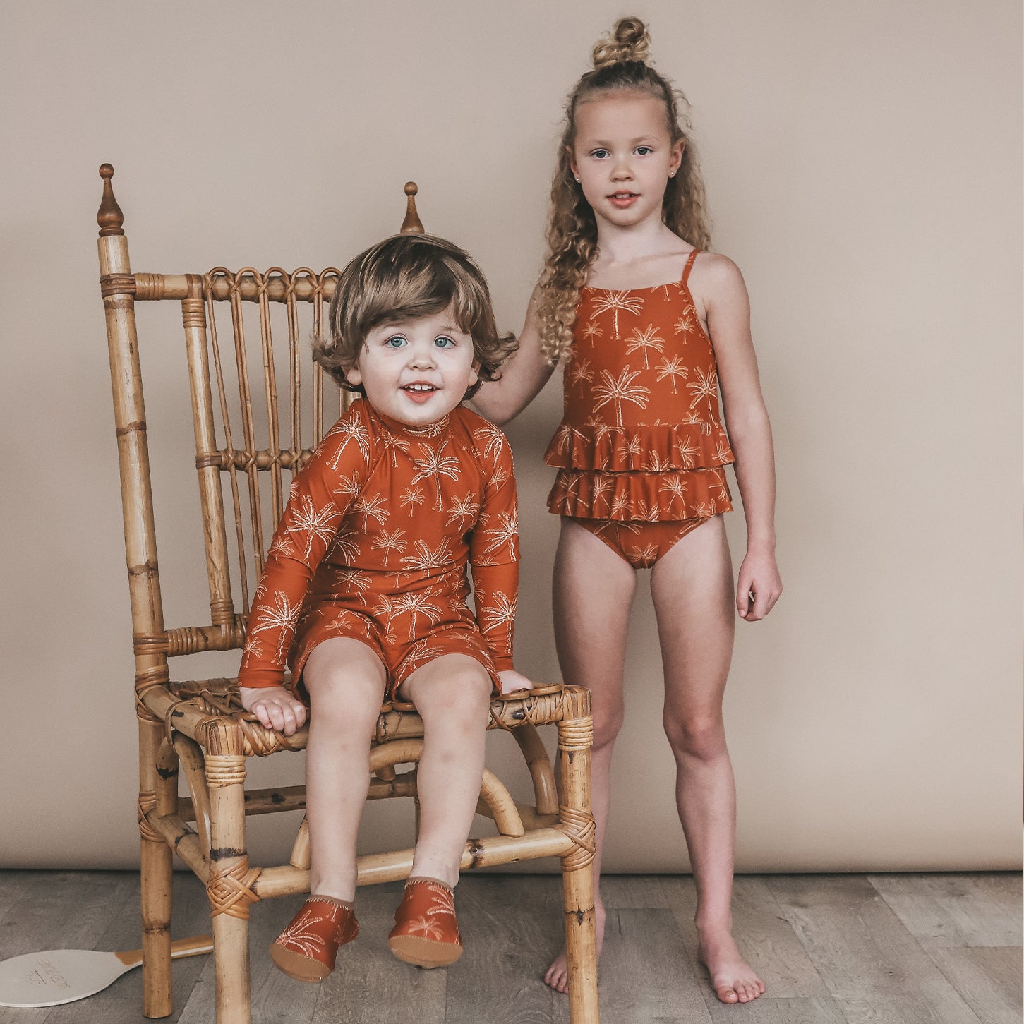 Palms Swimsuit - Tree Print