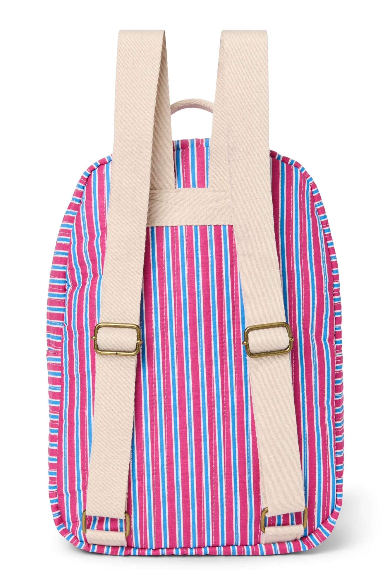 Poplin Striped Midi Backpack