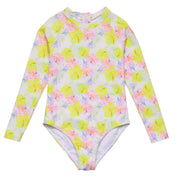 Aloha Vacay Long Sleeve Surf Suit
