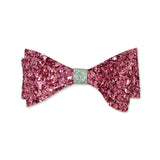 Gianna Ribbon Hair Clip – Pink