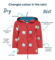 Tiger Color Changing Raincoat