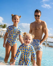 Men Swim Shorts - Limoncello