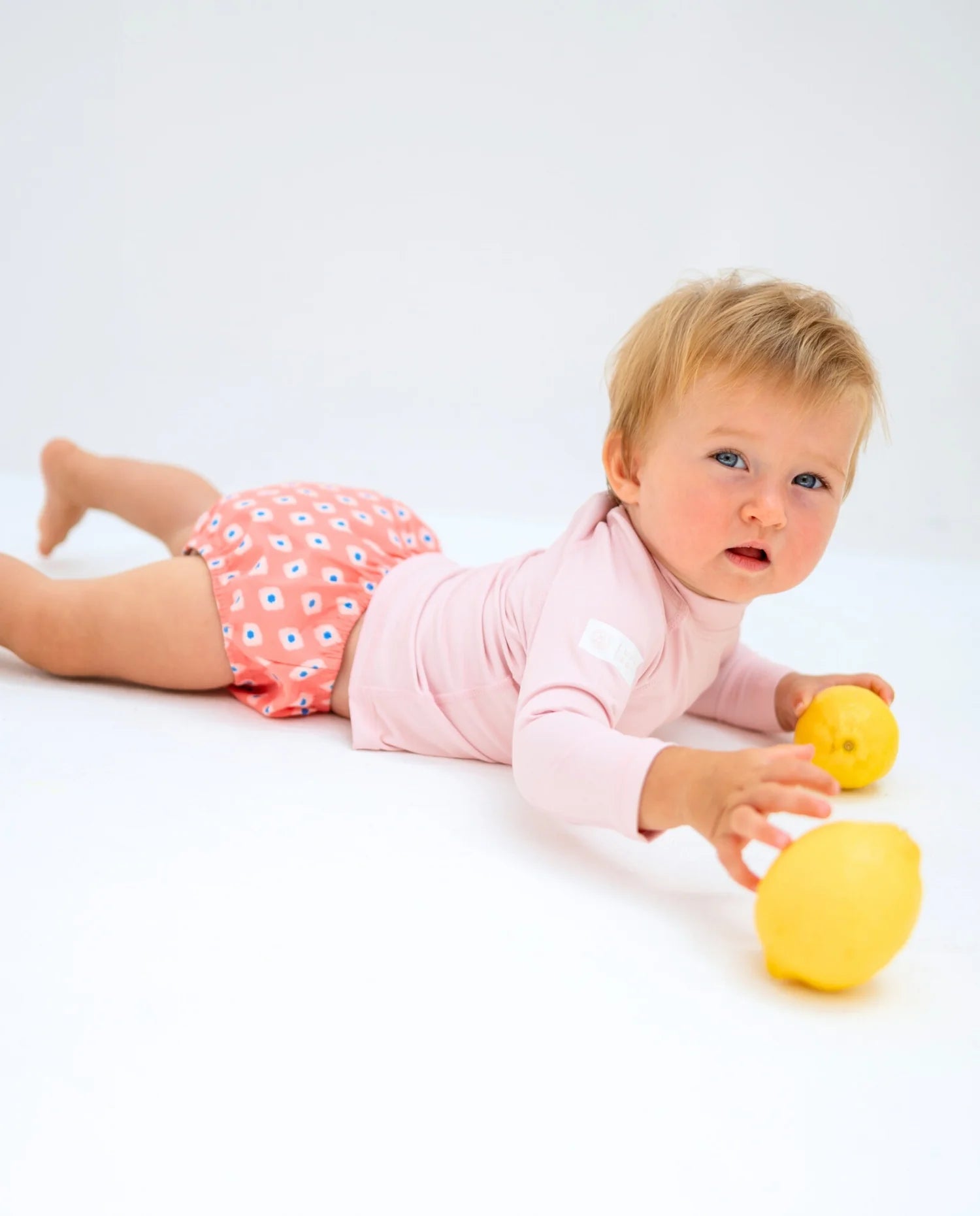 Baby Swim Set - Peach Mosaic