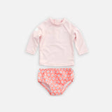 Baby Swim Set - Peach Mosaic