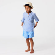 Frankie Seersucker Stripe Resort Shirt