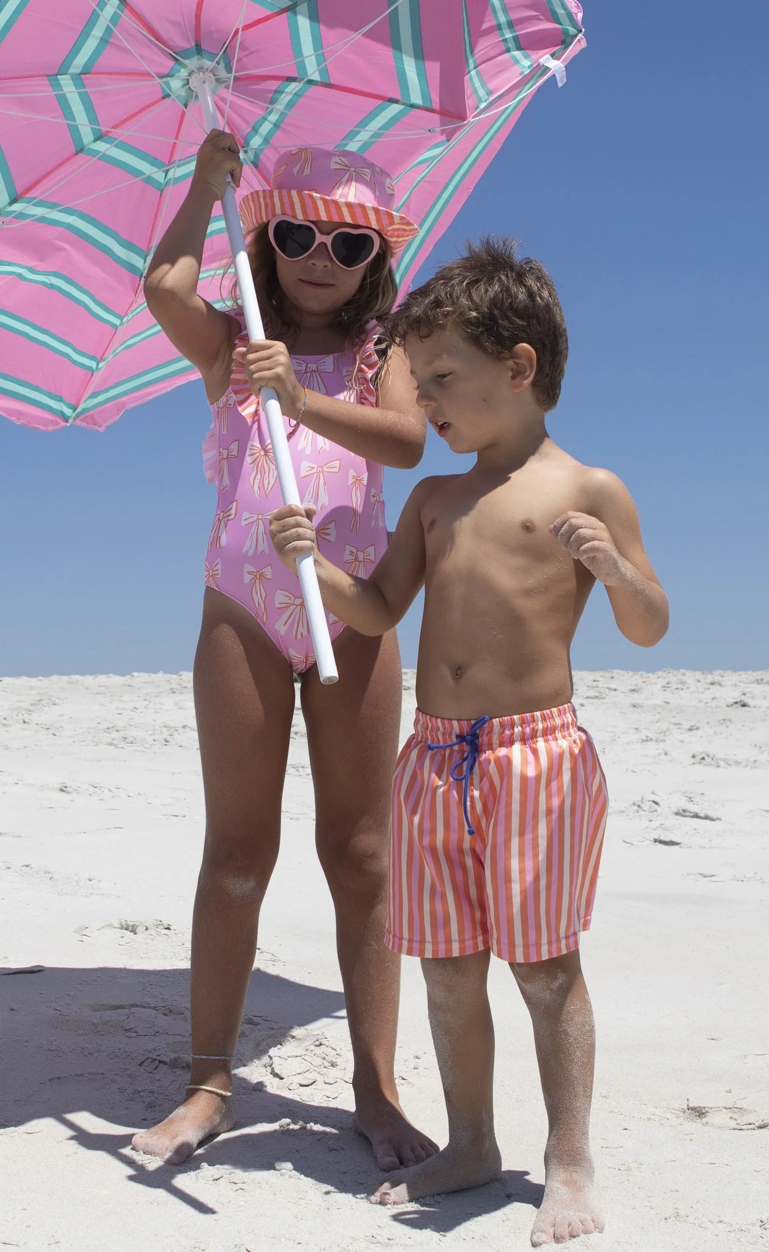 Beach Stripes Classic Swimshort