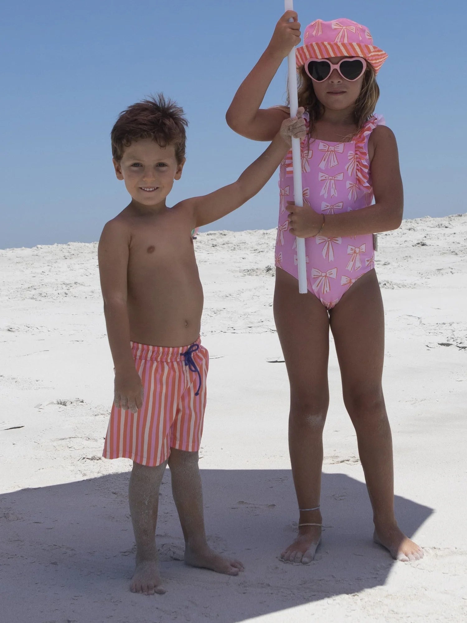 Beach Stripes Classic Swimshort