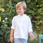 White Linen Shirt