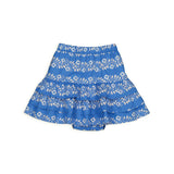 Lea Skirt in Farandole Blue