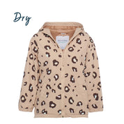 Leopard Print Color Changing Raincoat