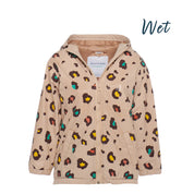 Leopard Print Color Changing Raincoat