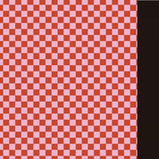 One-Piece Swimsuit – Red/Pink Squares