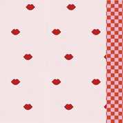 One-Piece Swimsuit – Textured Lips