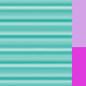 One-Piece Swimsuit – Water Stripes/Magenta & Lilac