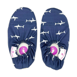 Navy Sharks Water Shoes
