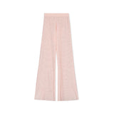Rib Trouser – Pink