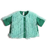 Toula Tiered Ruffle Blouse