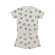 Smileys Ribbed Tee & Bermuda Set