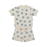 Smileys Ribbed Tee & Bermuda Set