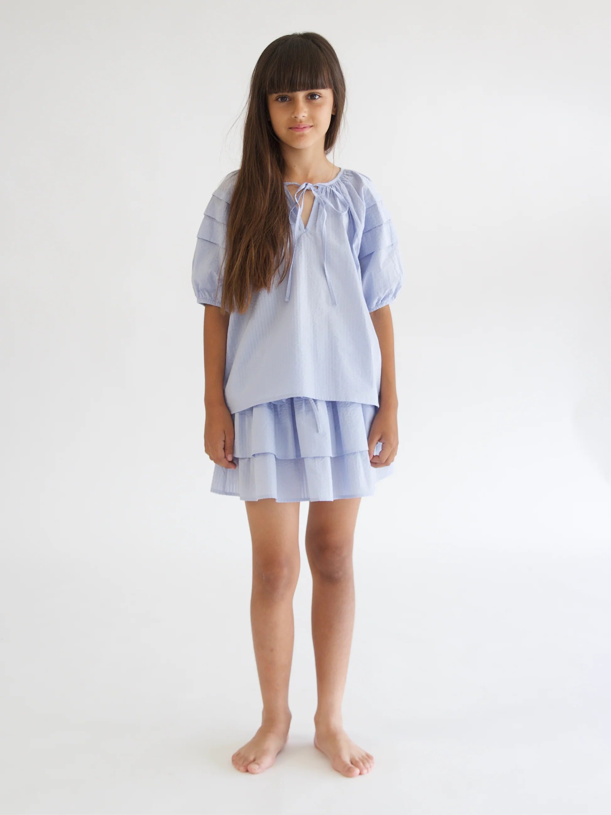 Pleated Blouse