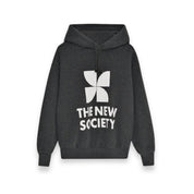 TNS Logo Hood Sweatshirt Galactic – Grey Melange