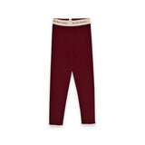 TNS Rib Legging – Plum Fantasy