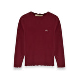 TNS Rib Tee – Plum Fantasy