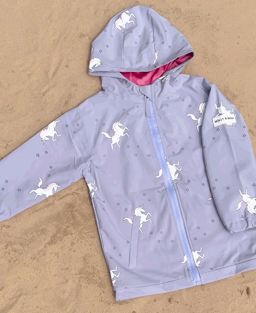 Unicorn Color Changing Raincoat