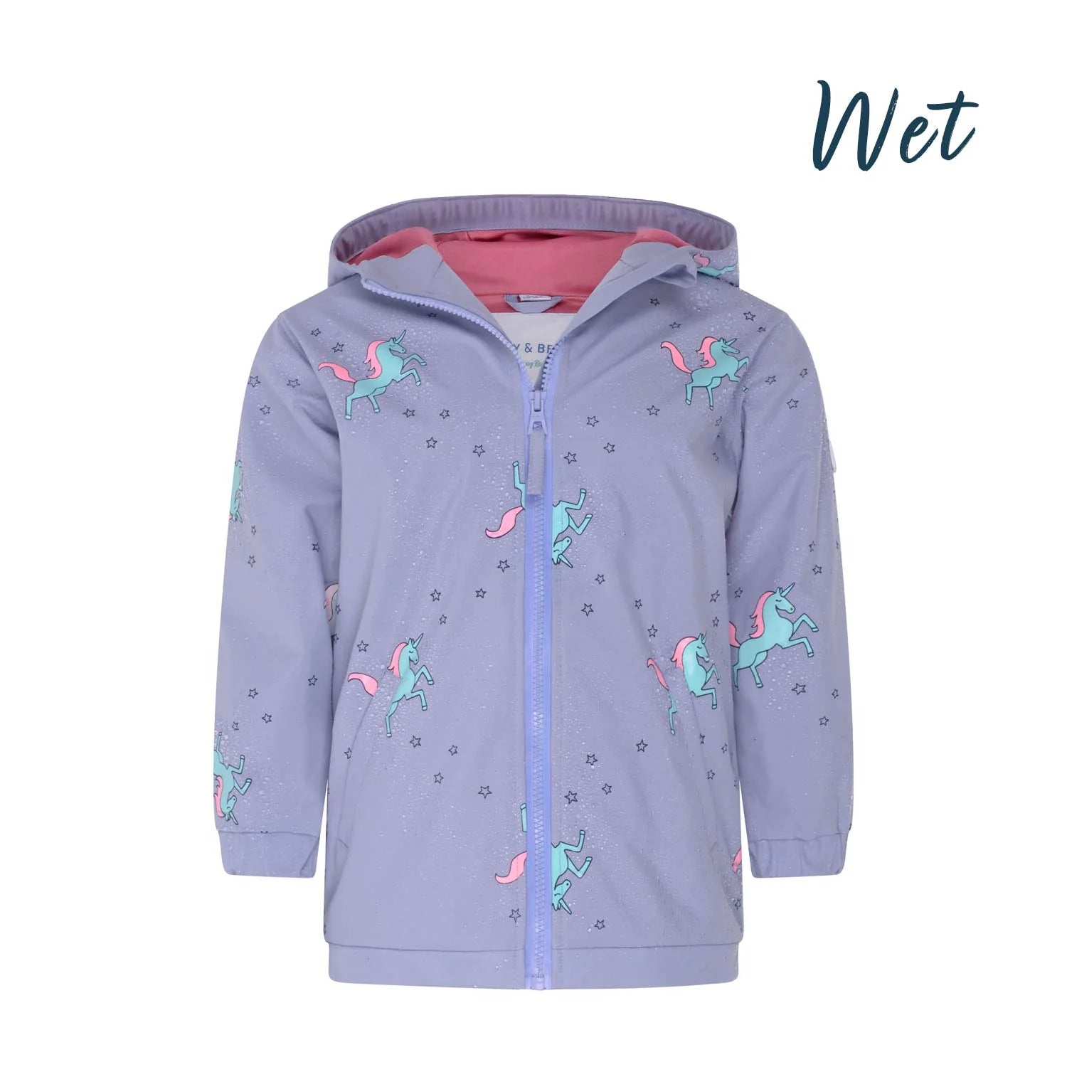 Unicorn Color Changing Raincoat