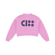 V-Neck Cropped Sweater