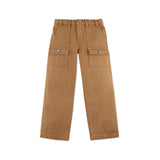 Viola Wide-Leg Jeans with Front Patch Pockets