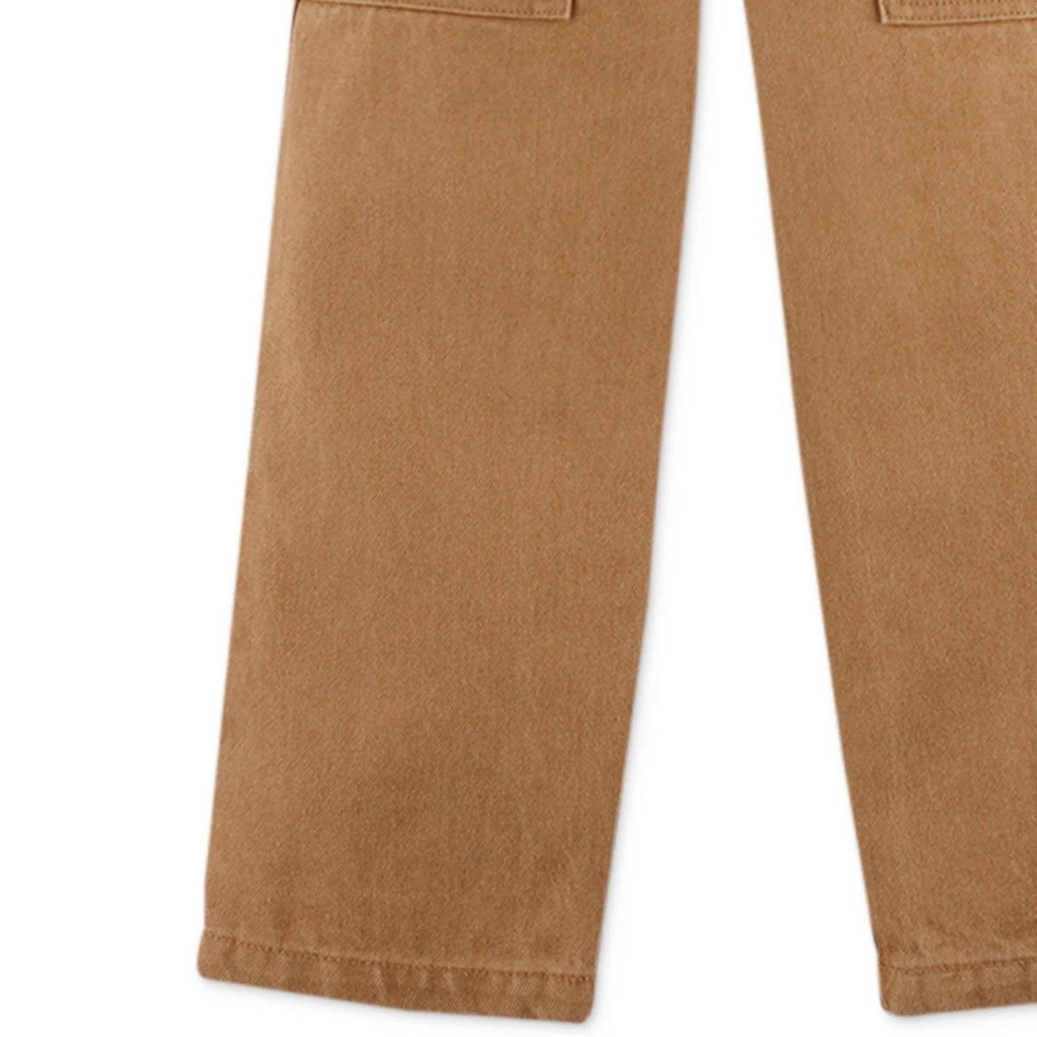 Viola Wide-Leg Jeans with Front Patch Pockets