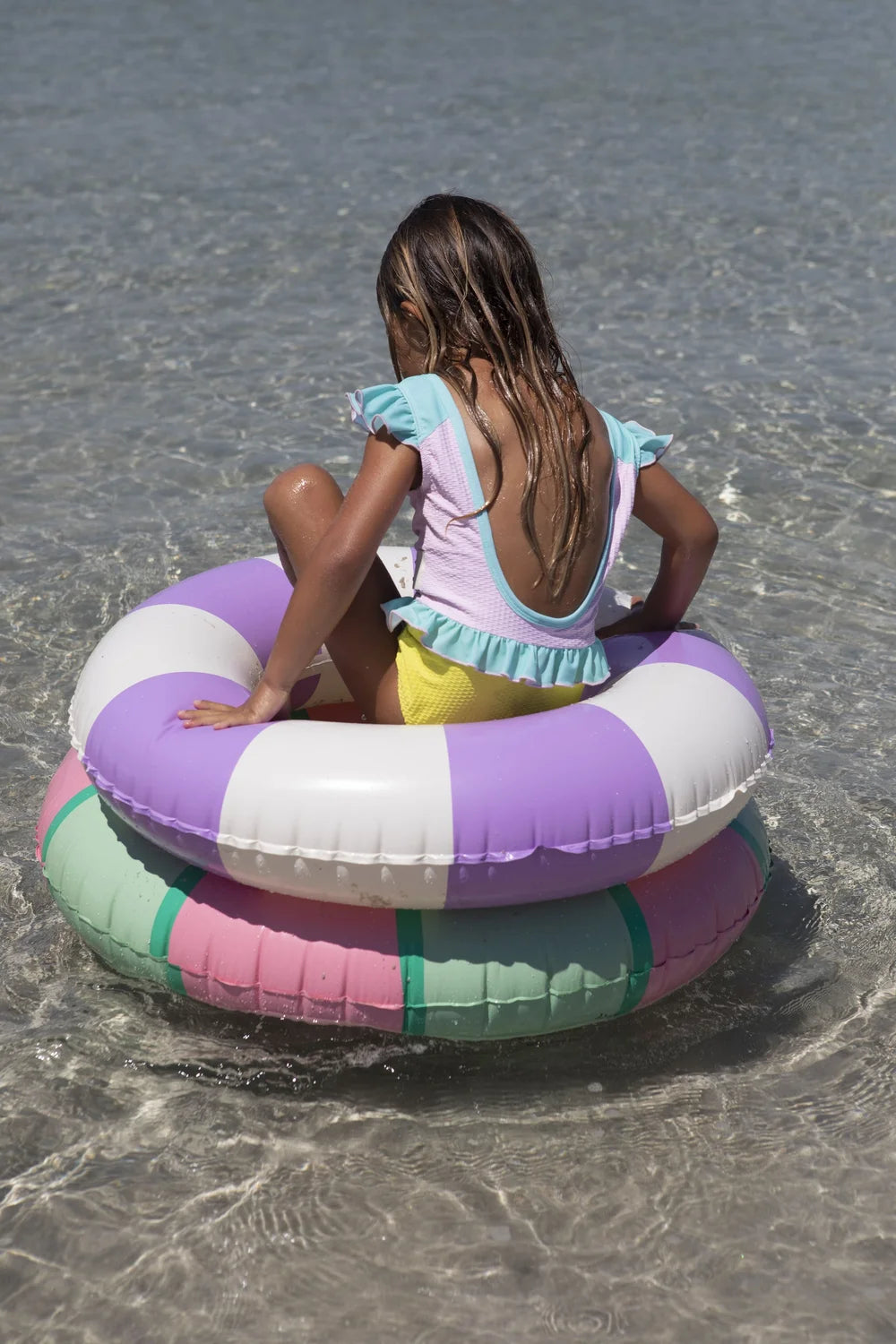 Candy Textured Swimsuit