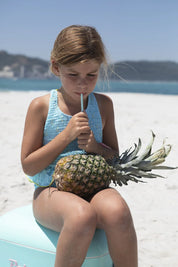 Water Garden Smocked Swimsuit