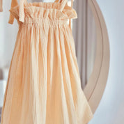 Muslin Tube Dress – Yellow