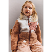Nolan Pile Jacket – Tuscany Rose Multi Mix