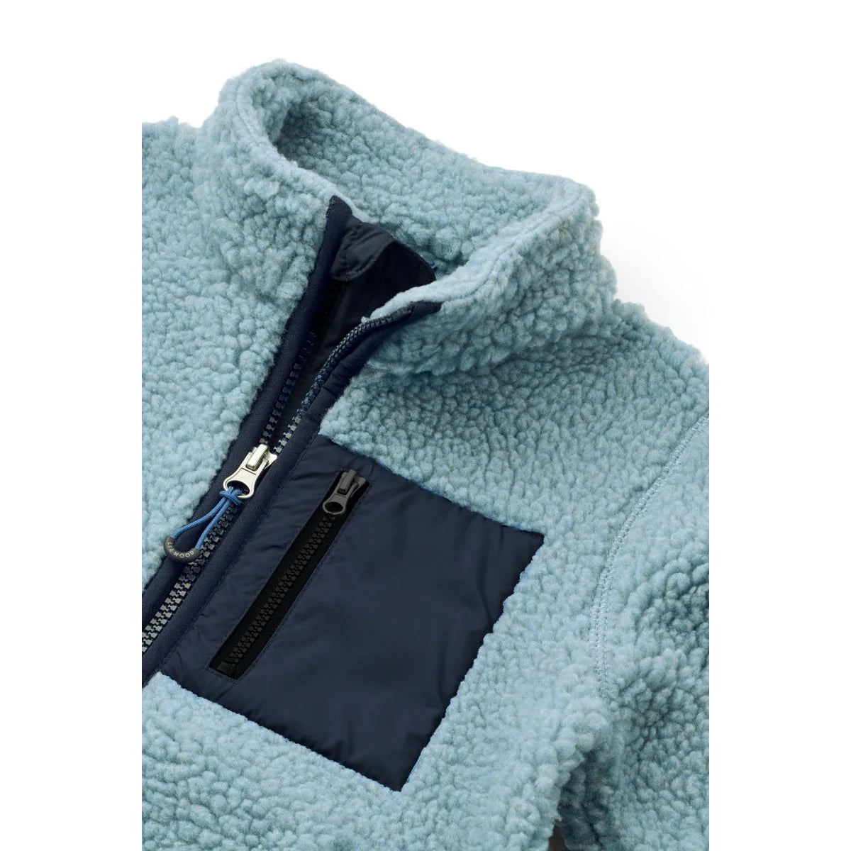 Nolan Pile Jacket – Beach Blue
