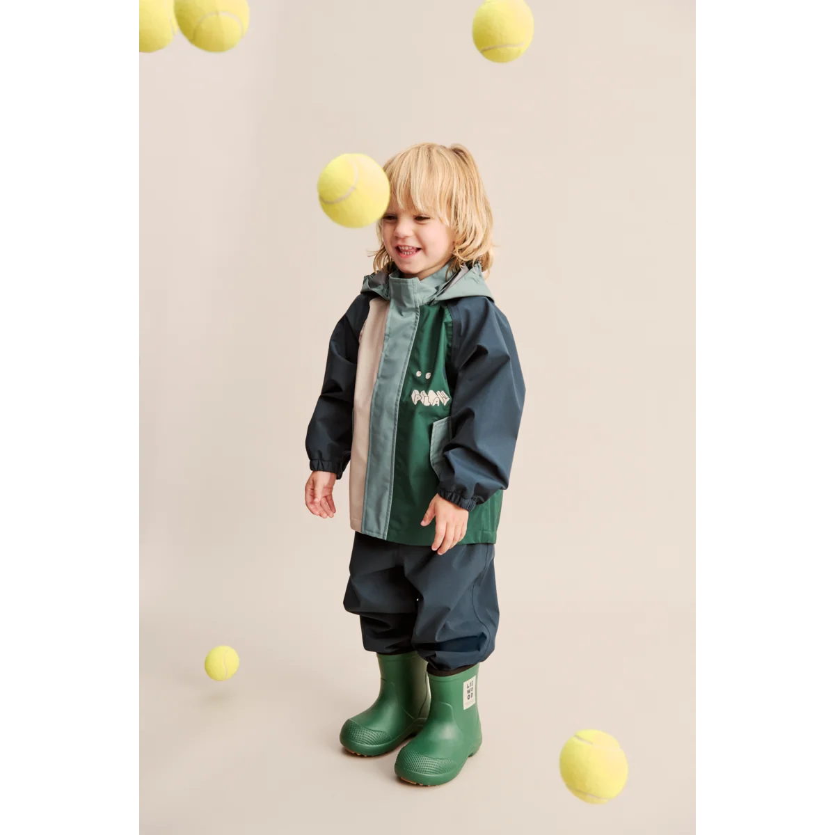 Aston Rain Boot – Garden Green Mix