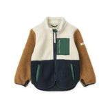 Nolan Pile Jacket – Classic Navy Multi Mix