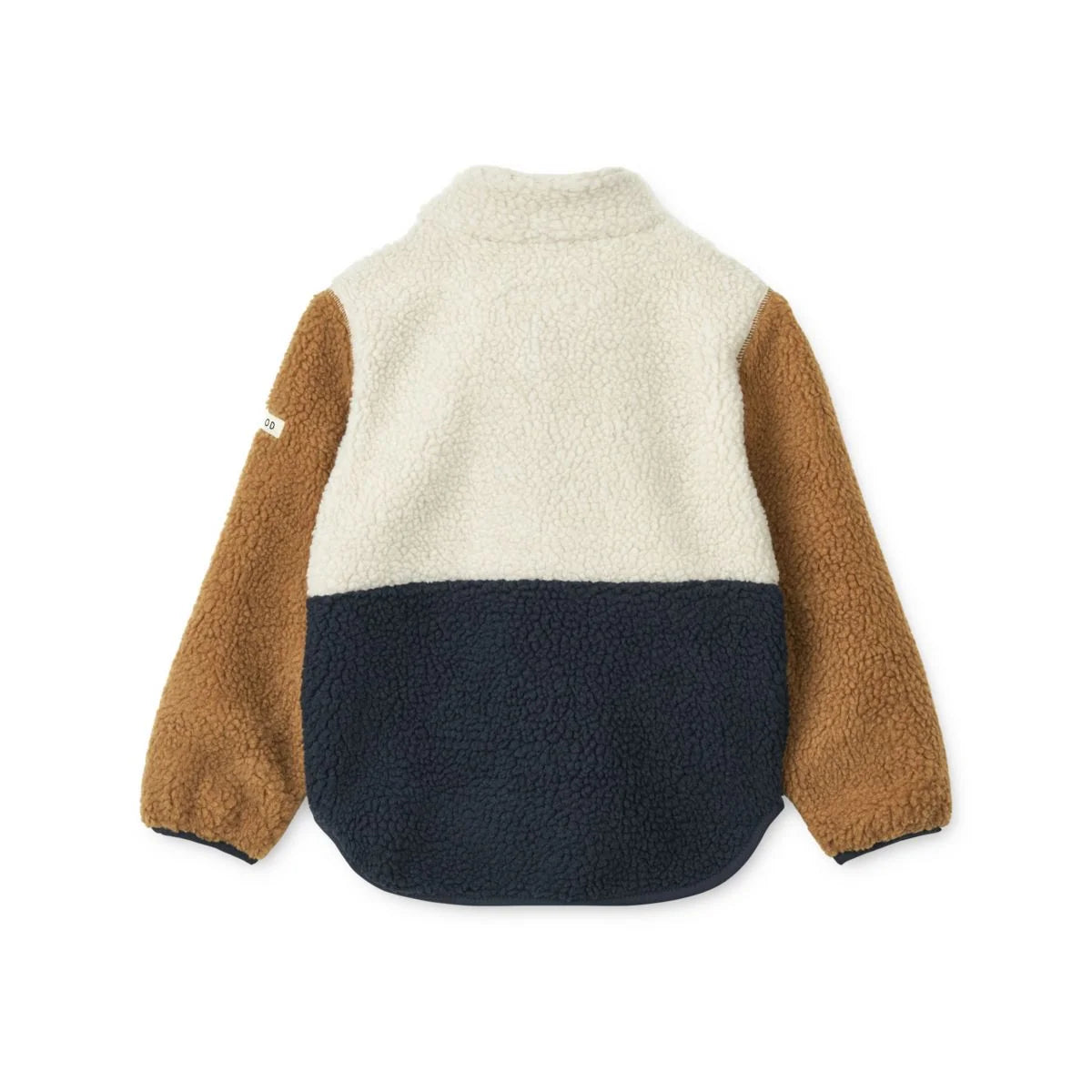 Nolan Pile Jacket – Classic Navy Multi Mix