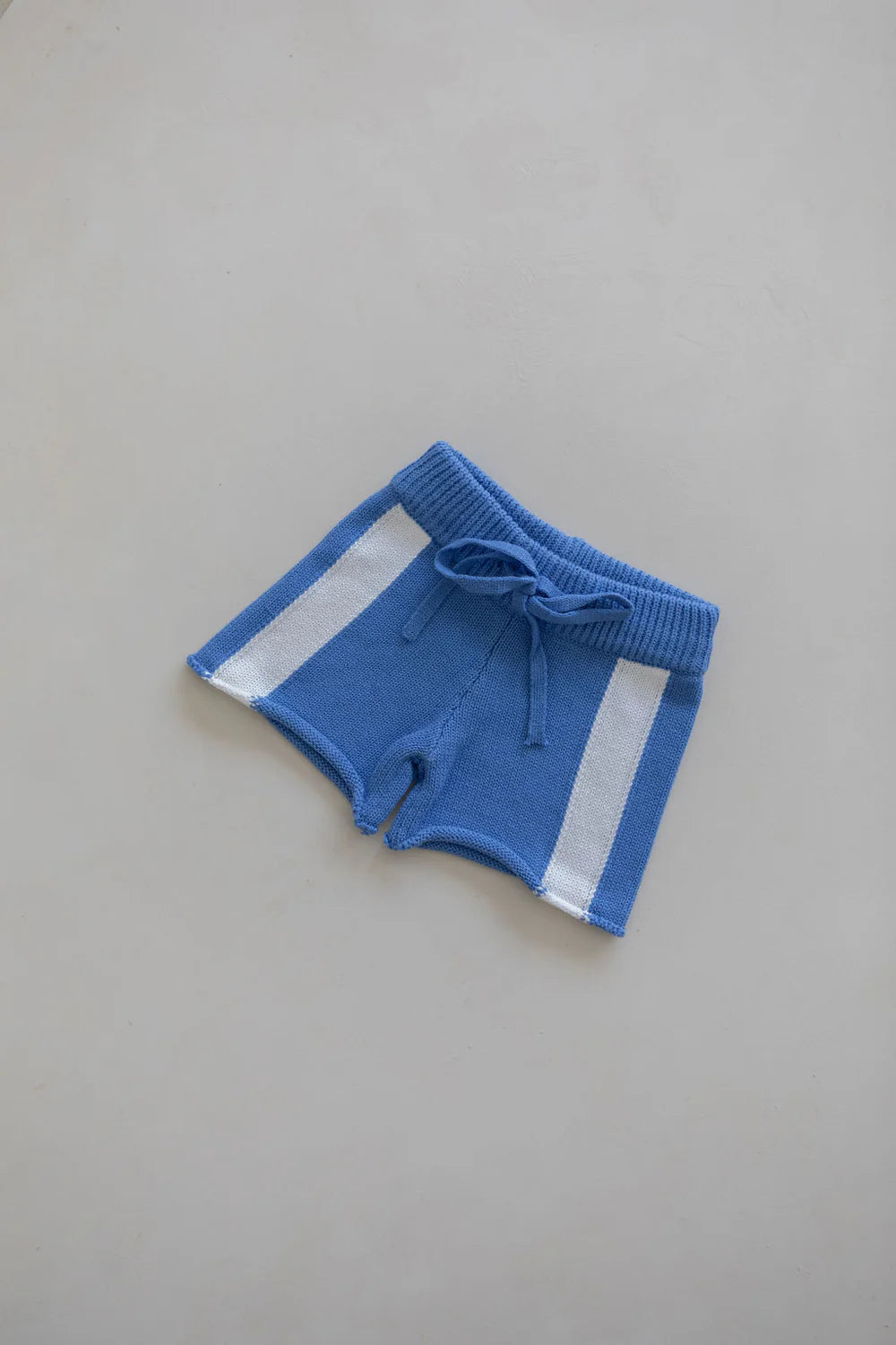Crochet Shorts in Cobalt Salt