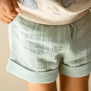Muslin Bermuda – Mint