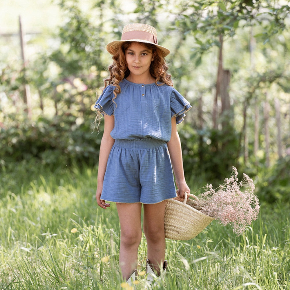 Butterfly Top – Indigo