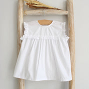 Frilly White Shirt