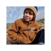 Nolan Pile Jacket – Golden Caramel Oat Mix