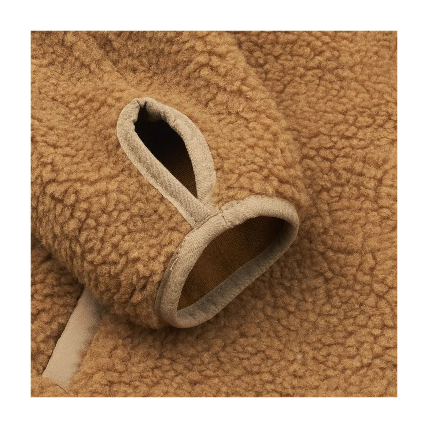 Nolan Pile Jacket – Golden Caramel Oat Mix